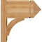 Ekena Millwork Thorton Arts & Crafts Rough Sawn Outlooker, Western Red Cedar, 8"W x 14"D x 14"H OUT08X14X14THR03RWR - alternate 3